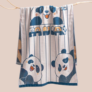 Pure Cotton Absorbent Bath Towel Home Use Male Female Children Special Large Size All Cotton Gauze Bath Towel for Bathing