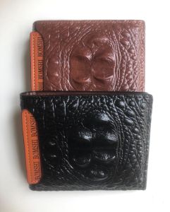 กระเป๋าสตางค์ กระเป๋าตัง กระเป๋าเงิน หนังคุณภาพกันน้ำ ทรงสั้น รวมถึง D-008