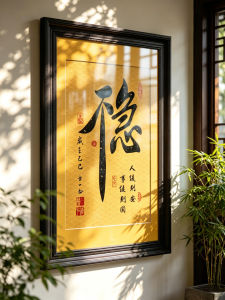 YASISHA | New Chinese Style Song Dynasty Aesthetic Calligraphy Decorative Painting