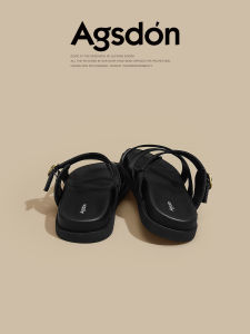 Agsdon | Flat Sandals for Dresses with Soft Soles