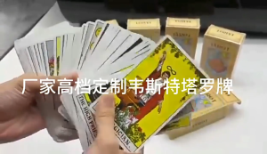 Tarot Deck 78 Cards Smooth English Waite with Instruction Manual 12*7 cm / Original Tarot Card Size 10*6 cm