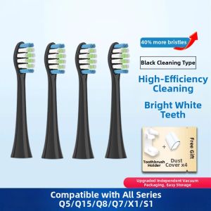 Diamond Electric Toothbrush Heads Compatible with Q5/Q7/Q8/X1/Q15 Replacement S1 for Deep Cleaning Soft Bristles Standard Design