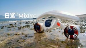 สกู๊ตเตอร์ไฟฟ้าดำน้ำ Sublue รุ่น Whiteshark Mixpro ดำน้ำลึกได้ถึง 40 เมตร ใช้งานได้ 60นาทีต่อการชาร์จ รับประกันศูนย์ 6 เดือน Sublue Shark - Lazada