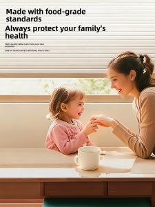 QIAOSHE | Thickened Waterproof Easy-to-Clean PVC Table Protector