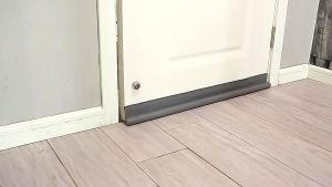 96 CM DIY Leather Velcro Door Bottom Sealing Strip Under Door Draft Stopper Sound Proof Noise Reduction foam door bottom seal strip stopper Sound Proof Foam