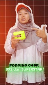 Kotak Pancing BOX SUPERSTAR BX-02 Folding Pocket Case Tempat Penyimpanan Aksesories Pancing Umpan Pancing Softlure Pancing Super Star