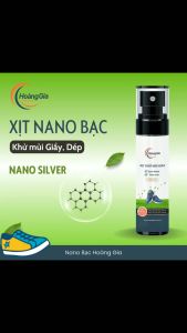 Khử Mùi Giày Nano Bạc 100ml Xịt Khử Khuẩn Giày Tiện Lợi HGshop Cho Giày Thơm Thoáng