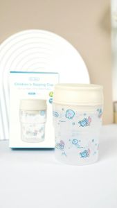 Dr.isla Kids Drink Bottle: A 360° Sessile Liquid Silicone Bottle