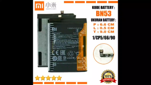 Baterai Battery Original BN53 + Obeng / BN-53 Compatible Hp Xiaomi Redmi Note 9 pro / Note 10 pro 4G / Pocophone POCO M2 Pro