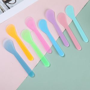 GL.Plastic Mask Stick Beauty Spatula Makeup Flexible Silicone Scraper Reusable Beauty Tools