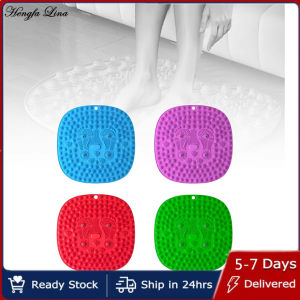 Hengfa Lina เสื่อนวดกดจุดสำหรับกล้ามเนื้อผ่อนคลาย Matras Akupuntur สายผ้าสำหรับฝึกฟิลาทีสฟิตเนสอุปกรณ์โยคะเสื่อออกกำลังกายเสื่อปูพื้นแบบประสาทสัมผัสสำหรับเด็กและผู้ใหญ่เด็กวัยหัดเดิน