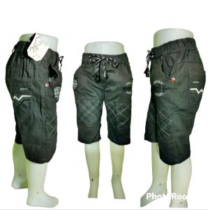 (COD) Celana Pendek Chinos Katun 2-12 Tahun Full Bordir Series