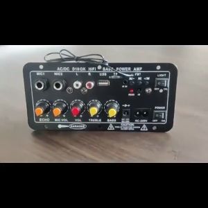 Versi yang ditingkatkan D10 + mini amp tampilan digital Amplifier Bluetooth 5.0 Amplifier Bluetooth 900w 2ch Bluetooth USB Fungsi penuh Modifikasi 12/24/220V