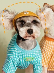 Pet Baseball Cap Summer Sunshade Hat Teddy Bichon Dog Cat Hair Accessories Pet Supplies Breathable Comfortable Lightweight