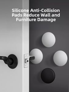 Anti-Collision Door Handle Pad Silicone Door Sticker Fridge Collision Cushion Home Safety Accessories Kitchen Organization Tools