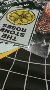 Poster Dinding A6 Band britpop/oasisweezer/oasis /Poster Aesthetic