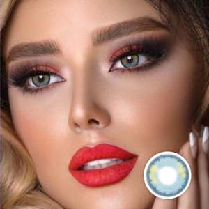 MMagic Eye 1 PAIR / 2 PCS Cherry Anime Soft Contact Lens Doll Eyes Vibrant Lenses Good For 1 Year Trendy Anime Game