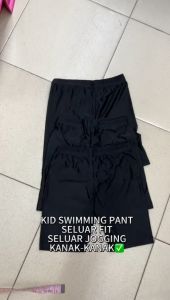 KID SWIMMING PANT FIT PANT 1 SET 3X PCS/SELUAR SUKAN/SELUAR SPORT JOGGER PENDEK/SHORTS/PANTS
