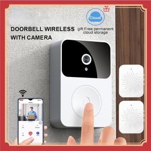 🔥FREE Shipping+COD🔥 X3 Smart Wireless Doorbell Hd Camera Night Vision Video Intercom Home Security Monitor Door Bell