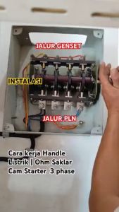 Ohm Saklar 32A NK Change Over Switch COS
