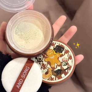 ✸Soft light makeup powder durable waterproof sweat-proof makeup transparent white skin matte matte large capacity honey powder✴