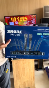 [ Hàng Mới 2025 ] Micro Shure Ur20s 6 Râu Ăng-Ten Thu Sóng Và Bắt Sóng Ổn Định Chuyên Dùn Gia Đình Sự Kiện Phòng Hát Bảo Hành 1 Năm.