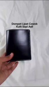 Dompet Lipat Pria Kulit Sapi 100%: Pilihan Terbaik untuk Kualitas & Durabilitas