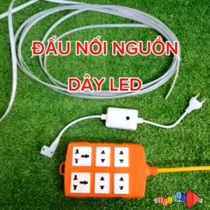 Dây Led Nháy Đuổi CHIP 2835 Dây led trang trí dây led trang trí ngoài trời Tặng kèm nguồn