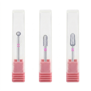 3 Styles Professional Diamond Nail Drill Bit for Cuticle Care Durable Wear-Resistant Nail Prep Tool for Salon Manicure Pedicure