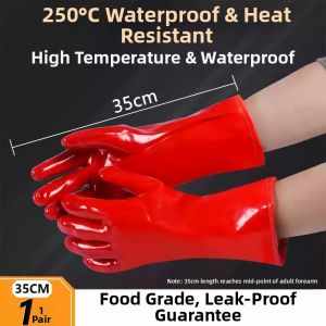High Temperature Resistant Waterproof Anti-slip Heat Insulation Gloves