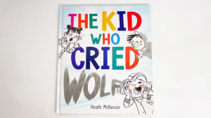 The Kid Who Cried Wolf Story Book on Life Lessons (Hardcover) For Kids