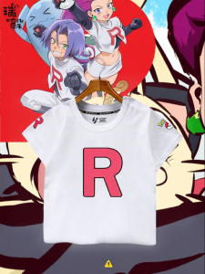 RuiYi | Pikachu Rocket Team Collab Short Sleeve T-Shirt