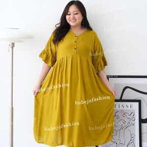 dress dahlia cantik jumbo busui bumil ada 3 kancing hidup ld 130/daster jumbo buat bumil busui/daster ibu hamil/daster ibu menyusui/daster bigsize bumil busui