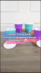 Gelas Club Tutup Gelas Minum Plastik Gelas Plastik Genki Market
