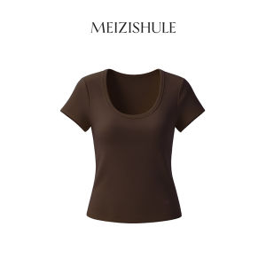 Shoulder-fitting Slim-fit T-shirt