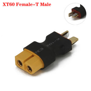 NEEBRC Parallel Connector Conversion Adapter XT60 To T Plug Female/Male Connector for RC Lithium Battery ESC DIY Accessories