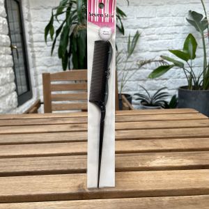 Ultra-Thin Dense Toothcomb Plastic Hairdressing Professional Salon Styling Brush Sharp Tip Portable Mirror for Personal Care