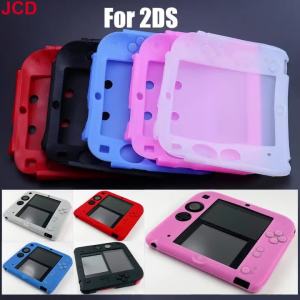 JCD | JCD Silicone Vỏ Bảo Vệ Máy Chơi Game Cho 2DS Chống Sốc Chống Bụi Chống Nước Mềm Chống Rơi Vỏ Phụ Kiện Nintendo