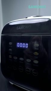 SAMONO Smart Rice Cooker 1Liter 500 Watt Touch Screen SW-RCED10 Garansi 1 Tahun