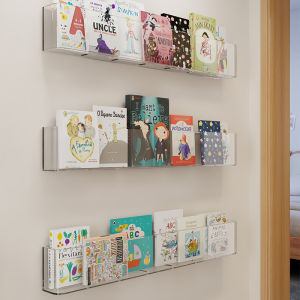 No-Drilling Wall Mounted Bookshelf