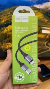 Dây cáp sạc Type C Hoco X102 sạc nhanh 15W/ 18W cho điện thoại Samsung/ Xiaomi/ Redmi