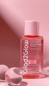 GLAD2GLOW Pomegranate Niacinamide Brightening toner 80ML (pink)