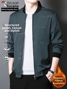 TUCANO | Spring Windproof Thickened Mens Jacket Stand Collar