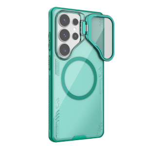 Nillkin | Nillkin Iceblade Prop Magnetic Case for Samsung Galaxy S26 Ultra Bio-Based Lens Stand Protective Shockproof Phone Back Cover