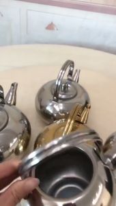 Teko Kettle Mini Pot Stainless Steel Tea Pot Air Panas Dingin Teko Saringan Saji Kopi Teh Serbaguna