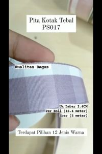 Pita Kotak Tebal PS017: Solusi Dekorasi & Penyajian
