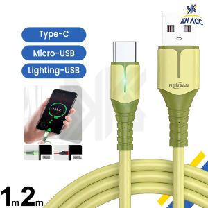 KN ACC] KABEL DATA NANVAN CHARGER ORIGINAL LIGHT FAST CHARGING 5A