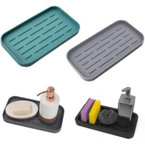 Flexible Silicone Drain Tray Kitchen Sink Organizer Specifications Flexible Part Name Note Package Content Features Silicone