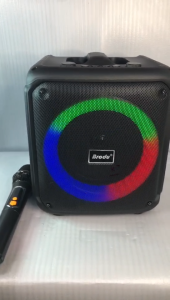 BRODU Portable bluetooth speaker BTS-1935 With wireless microphone