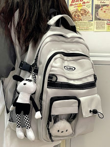 Childrens Backpack Lightweight Soft Double Shoulder Bag School Bag for Primary And High School Students Casual Daypack